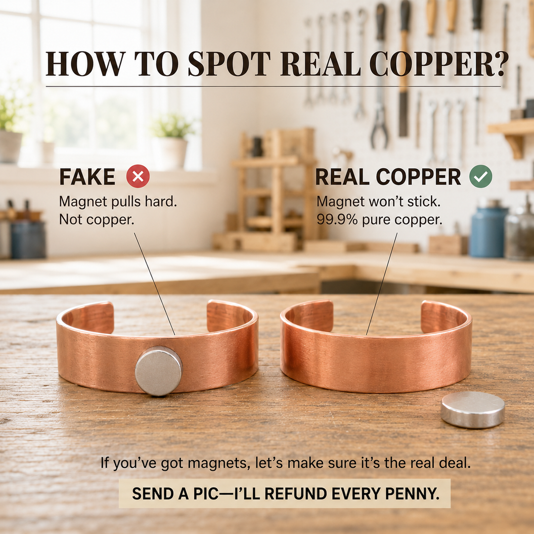 Patricia's Bevel Copper Bracelet