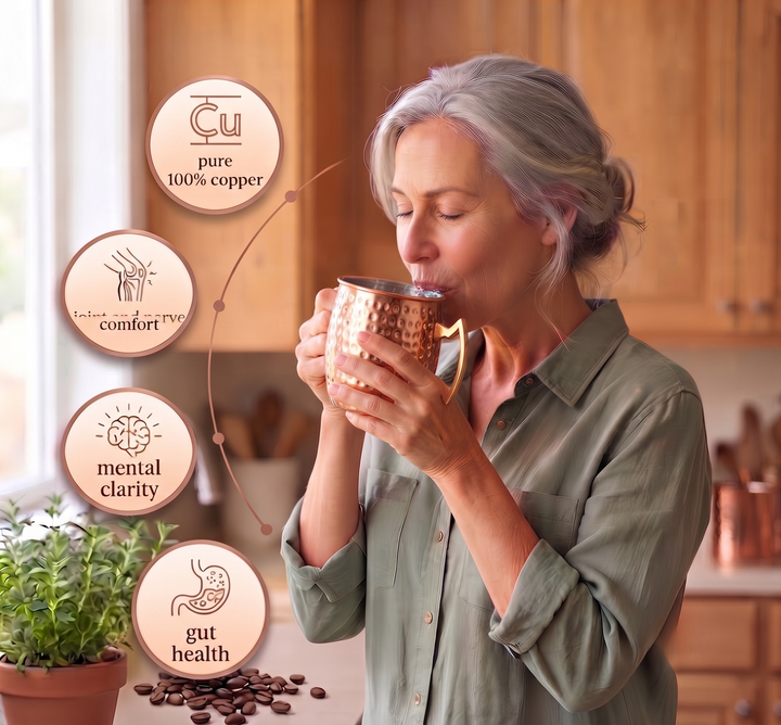Patricia's Copper Mug 350ml
