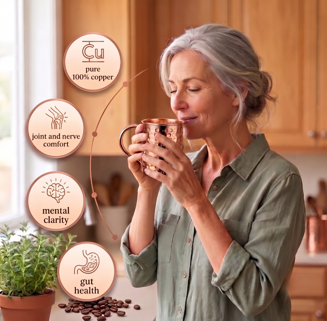 Patricia's Copper Mug 400ml